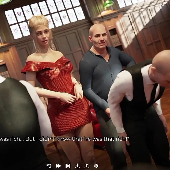 Hot MILF Step-mom Got Gangbanged for a Business Deal!