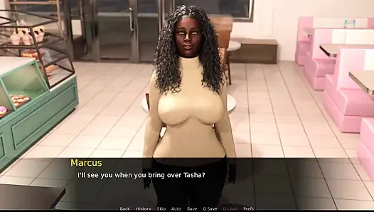 Çikolatalı pişirme 6 ive yenmiş ladesha götünü dışarı çıkarıyor ve annesine iş verdi