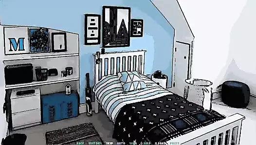 Bir banyoda Goss ip sıcak mastürbasyon