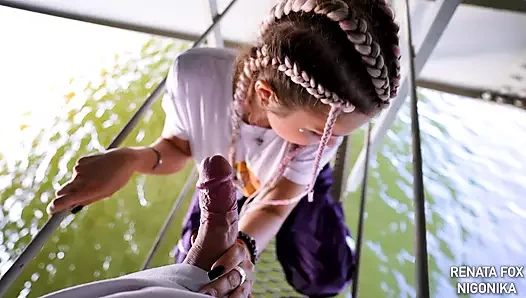 Ateşli bir yaz gününde köprü altında seks - nigonika en iyi ateşli porno 2024.