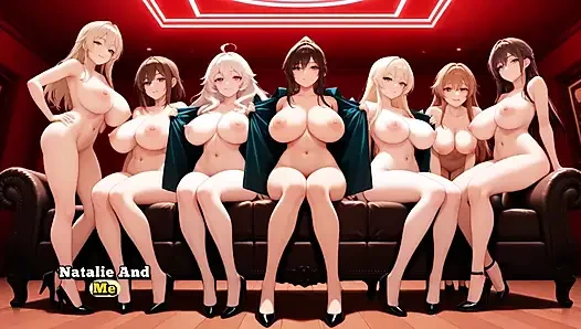 Oda 304: 10 aldatıcı eş sırayla biniyor, orgazm ediyor ve bir penisi yok ediyor. Sansürsüz yapay zeka hentai sansürsüz.