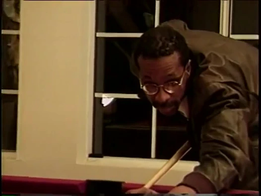 sarışın alır bir ırklararası Siktir et üzerinde bilardo masası