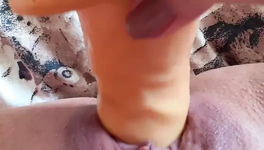 Ben bir yapay penis ile benim büyük kedi lanet seviyorum