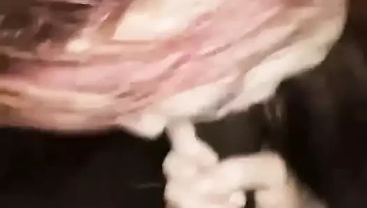 Benim yarağı emiyor
