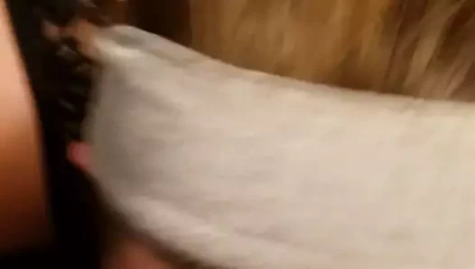 Sportif kız arkadaş için çok fazla çük