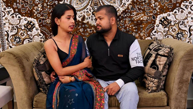 Hintli desi marrige mallu yenge kocasıyla sert seks yapıyor Hintçe video