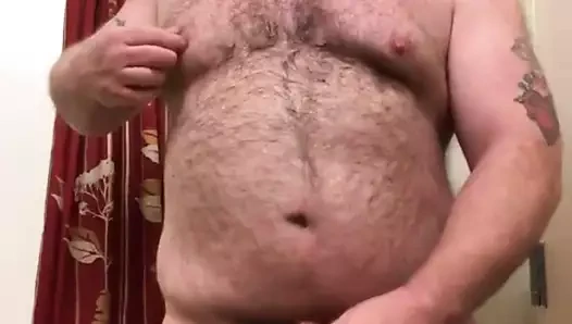 Baba ayı sert boşalıyor