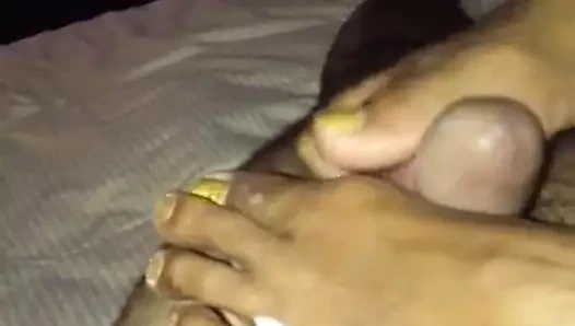 Singapurlu eğlence footjob