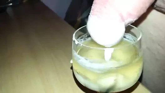 Sikimi sıcak mum balmumuna ve cumshot'a daldırın