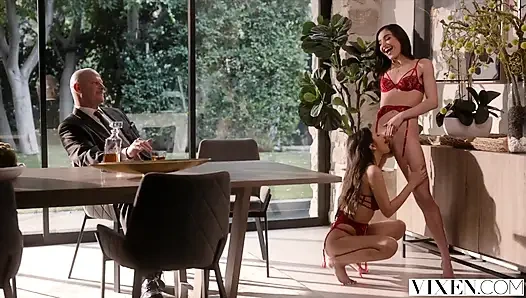 Vixen şımartılmış modeller babadan daha fazlasını istiyor