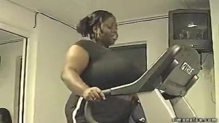 Seksi simone fox 9 at the spor salonu olmayan çıplak