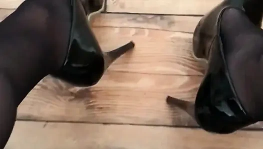 Karısının taytlı yoğun orgazmı