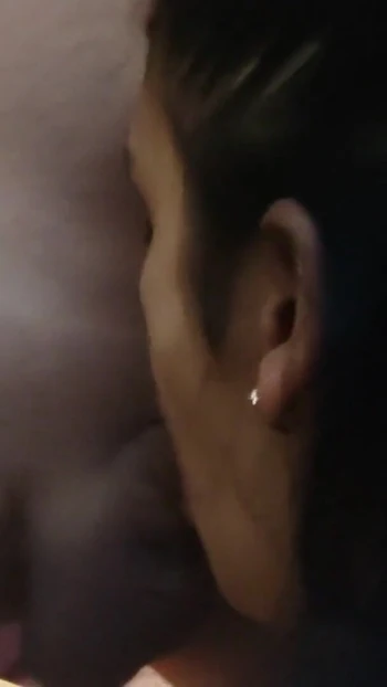 Thrilling moment from "Hard deep throat from my sexwife"