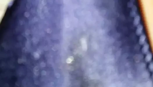 mastürbasyon içinde yeni saten tanga