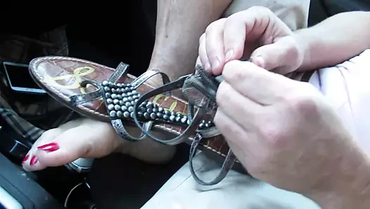 Ayakkabılarımı modellemek