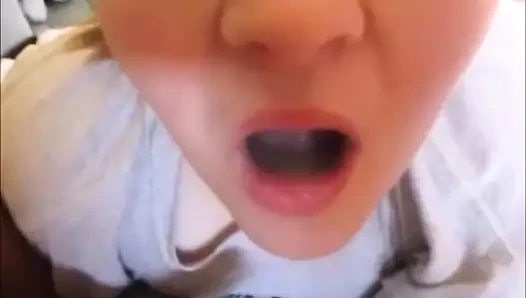 Kızın benim gibi emer ve yutar mı