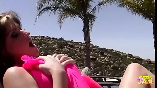 Pembe iç çamaşırı, havuz ve iki azgın lezbiyen iyi bir zamanın tanımı