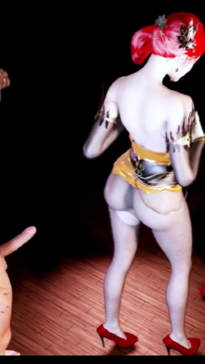 Kızıl saçlı aldatan karı ve asker - 3d hentai sansürsüz V444 | Klip 2