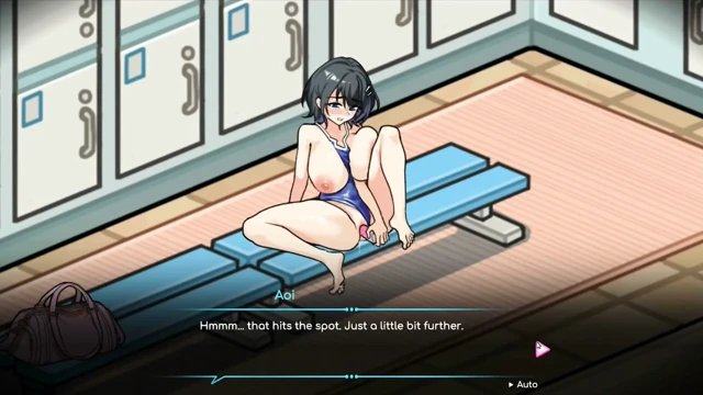 Hentai Oyunu - Aoi Tutkulu Seks Galeri Sahnesi - Cankurtaran Holic