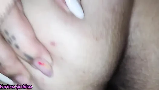 Curious Goddess - hot Brunette pussy fuck big ass anal