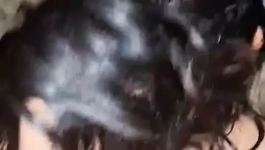 Güzel Eşimi Sert Vuruyor. Onun Eğlenmesini Görmek Hoşuma Gidiyor