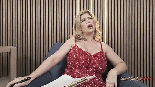 AuntJudysXXX - Your Busty MILF Sex Therapist Dr. Andie Anderson Has the Perfect Cure