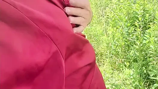 Bahçeye git ve sonra tuvar yap