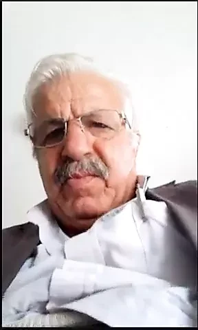 Arap baba gösterme üzerinde kam