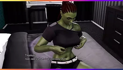 Yarıktaki bir ev - 19 - yona ile seks - yatma zamanı yatakları - daha az ürkütücü tekrarlama