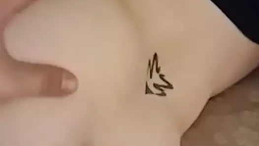 Bbw kıllı eş masaj ve jack kapalı için göt