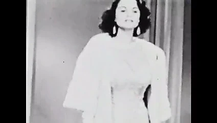 kum saati tease - vintage kıvrımlı burlesque naylon çorap