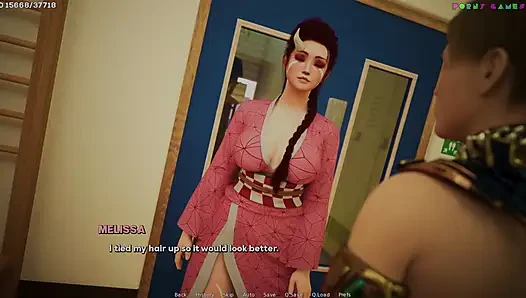 Shamandev'in arzu gölgeleri - kolej cosplay etkinliği, sınıf mastürbasyonu 61