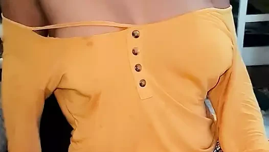 Sasha Reynolds - genç üvey kız kardeş mükemmel göğüslerini sallıyor