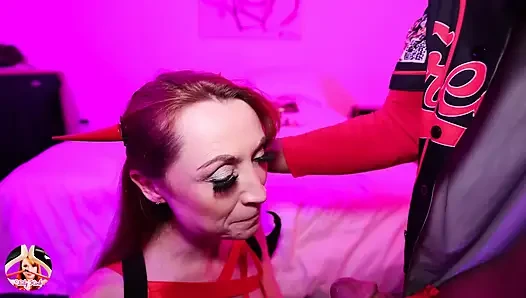 Lily Kink Loves BBC: AJ Fresh BJ and Pussy Fuck Stretching