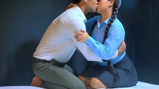 Bölüm-3 liseli kız sakso çekmeyi reddetti ama oğlan yapmadı, saçını çekti ve ağzına yarak sokuyor