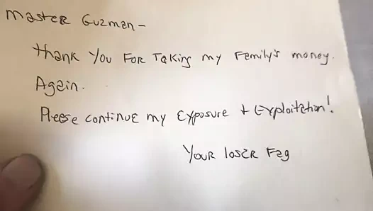 Losrcashfag'dan açılış haraç - cashslave