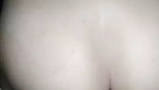 Sıkı genç beyaz kız kedi doggystyle