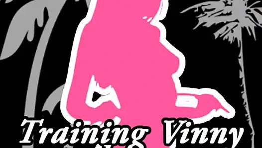 Vinny'yi kadın kılıklı bir eşcinsel olmak için eğitiyor
