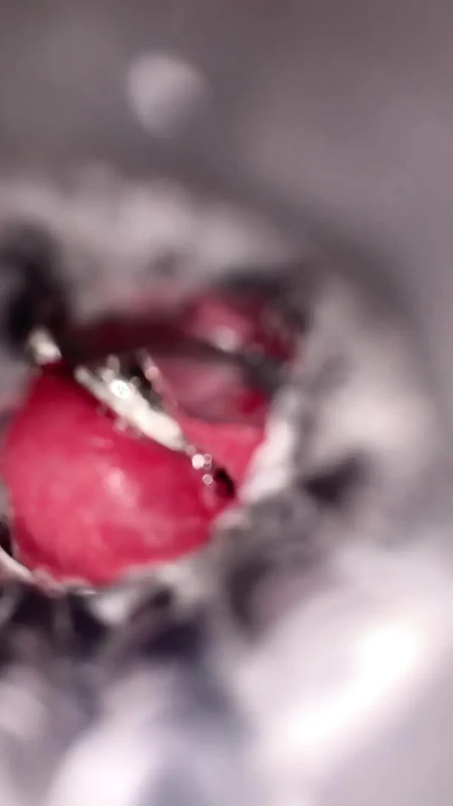 Fleshlight'ın içinde pirsingli yarak
