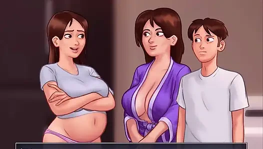 Летняя сага - Йоханнес трахнул Iwanka... Лю трахнули... Hannes трахнули Roz... Йоханнес и Эрик трахнули миссис Джонсон