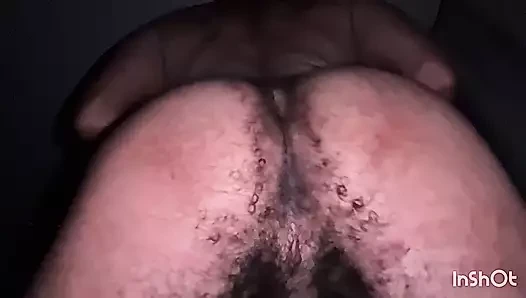 Büyük götlü kıllı çılgın