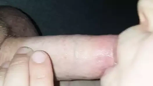 Freundin lutscht meinen Schwanz