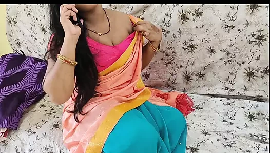 Akeli yenge apane yaar ke sath masti karate hute pakadi gahi hintçe net ses