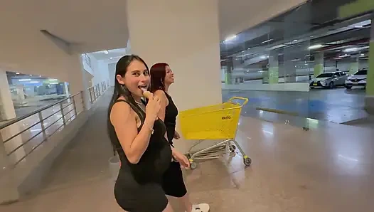 JENIFER PLAY PREGNANT AND HER FRIEND FUCK AFTER LEAVING THE MALL