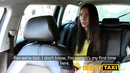 Hornytaxi sıcak budapest kız içinde havaalanı taksi oral seks