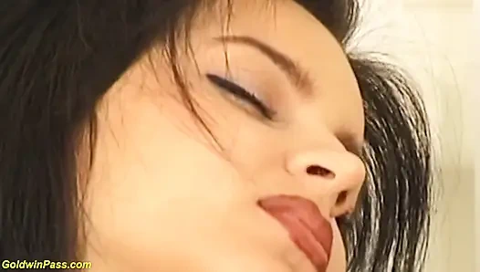 My stepsister shaved her hairy cunt