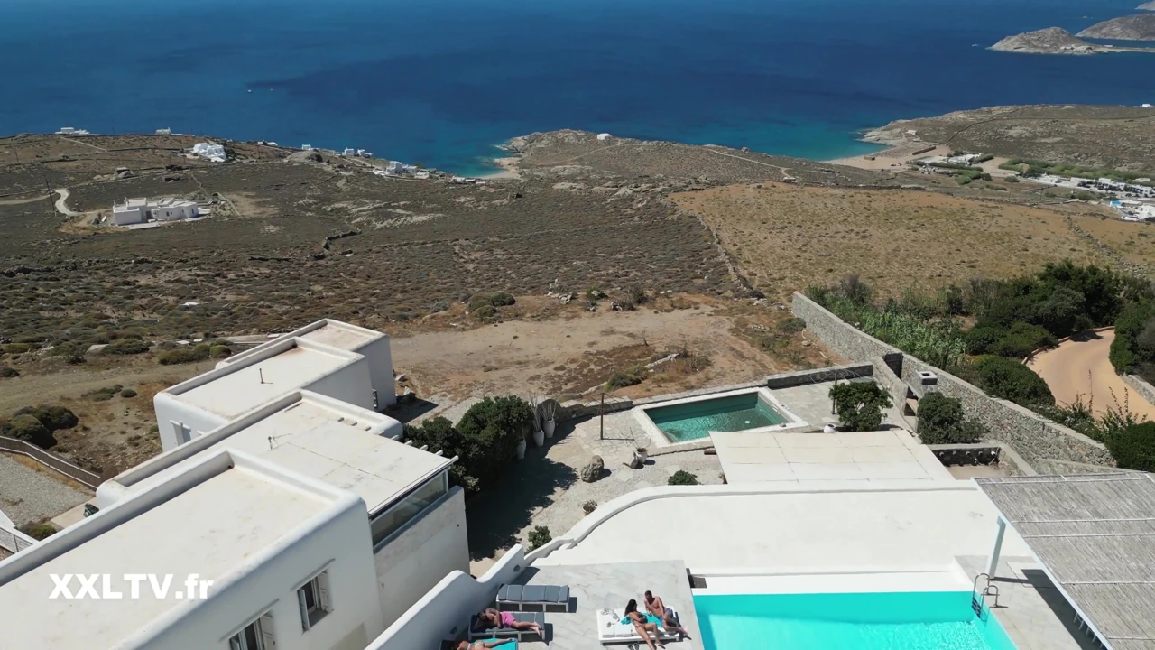 Wild Orgy in a Villa in Mykonos
