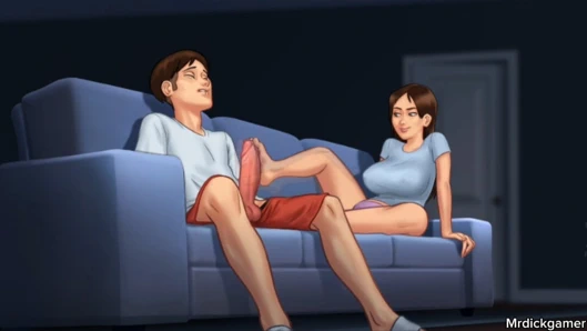 Yaz mevsimi efsanesi üvey erkek kardeş üvey kız kardeşi yarağını seviyor ve onu sikiyor