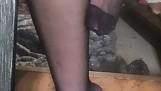 Goode Girl Siyah Külotlu Çorap Ayak Ibadeti Bakış açısı 31 Talimatı