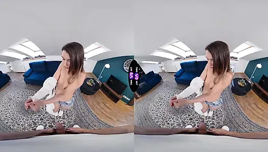 Elena Vedem трахает своего кумир, пока бойфренд куколда наблюдает - TeenMegaWorld